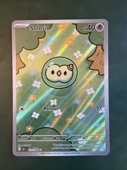Pokemon TCG Solosis Illustration Rare Black Bolt, English Edition, Card 118/086 - Image 1