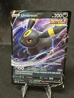 Umbreon V 094/203 Evolving Skies Full Art Ultra Rare Pokemon Card TCG NM - Image 1