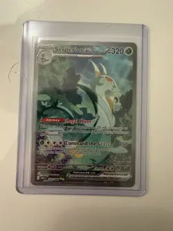 Pokemon Serperior ex 164/086 Sv: Black Bolt Holo Special illustration Rare Card - Image 1
