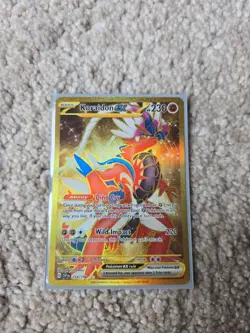 Koraidon EX 254/198 Gold Hyper Rare Card Scarlet & Violet - Image 1
