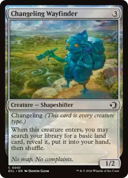 1x Changeling Wayfinder - Foil MTG Lorwyn Eclipsed NM Magic Foil - Image 1