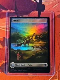Plains 21 Universes Beyond: Jurassic World Collection MTG Foil - Image 1