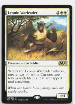 Leonin Warleader *Regular* M19 23 NM - Image 1