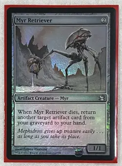 MTG Myr Retriever Modern Masters Foil NM/Mint - Image 1