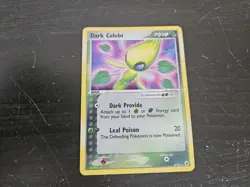 Dark Celebi 4/101 Hidden Legends Holo Rare Pokemon Card VLP - Image 1