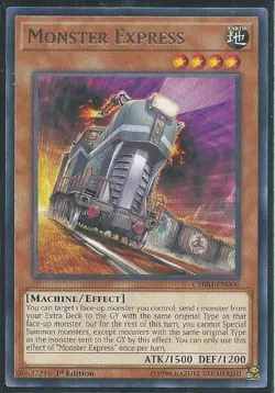 3x Yugioh 1st Ed CHIM-EN000 Monster Express Rare NM - Image 1