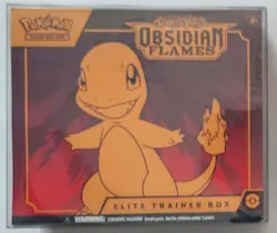 Obsidian Flames ETB - Sealed Elite Trainer Box w/ Protective Box Pokemon TCG S&V - Image 1