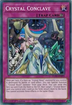 3X Yugioh FLOD-EN099 Crystal Conclave Common 1ST ED NM - Image 1