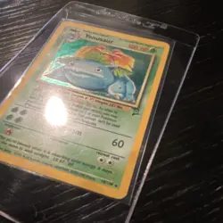 Venusaur Base Set Holo Rare 100 HP 15/102 1999 Wizards Pokemon TCG English Card - Image 4