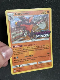 Pokemon Garchomp 114/236 Cosmos Holo Stamped Unified Minds - Image 4