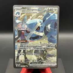 Pokemon TCG Steven's Metagross EX 289 SIR Full Art Acended Heroes 289/217 - Image 1