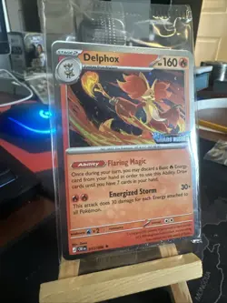 Pokemon TCG: Chaos Rising Delphox 013/086 Stamped Promo SEALED - Quantity - Image 2