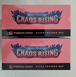 Pokemon TCG Chaos Rising Pokemon Center Elite Trainer Box ETB x2 - Image 3
