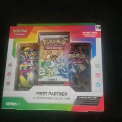 Pokemon TCG First Partner Illustration Collection Box Series 1 BRAND NEW SEALED! - Image 1