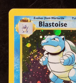 Pokemon TCG Blastoise Base Set 2 2/130 Holo Unlimited Holo Rare Swirl! - Image 4