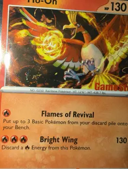 Ho-Oh 010/086 GameStop Promo Stamped WITH SWIRL!! Sealed -Pokemon Chaos Rising - Image 1