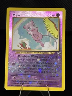 Mew 46/040 Southern Islands Reverse Holo Promo 30 HP Basic Pokemon TCG 2001 - Image 1
