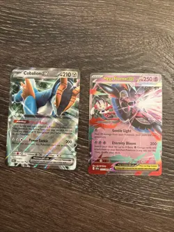 Cobalion ex 64/86 Double Rare Pokemon Chaos Rising ME04 Mega Floette 035/086 NM - Image 1