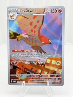 Pokemon TCG Talonflame Illustration Rare Perfect Order 091/087 - Image 1