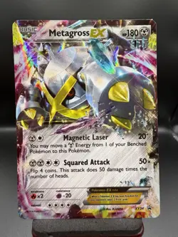 Pokemon TCG - Metagross EX (Shiny) - XY34 - XY Promos - Black Star Promo MP - Image 1