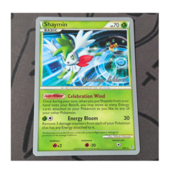 Shaymin World Championship Decks 2012 8/95 Rare 70 HP Regular Pokemon TCG - Image 1