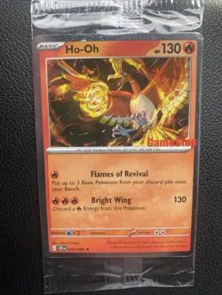 Ho-Oh 010/086 Wing Swirl 🍥GameStop Promo Stamped Sealed Pokemon Chaos Rising - Image 2