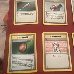 Vintage Pokemon TCG Trainer Lot (9 Different) SEE PICS WOTC Vintage LP+ MP + - Image 2