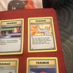Vintage Pokemon TCG Trainer Lot (9 Different) SEE PICS WOTC Vintage LP+ MP + - Image 5