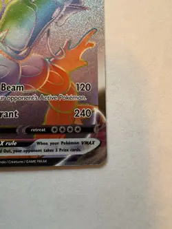 Pokemon TCG Gyarados VMAX 207/203 Rainbow Secret Sword&Shield Evolving Skies NM - Image 5