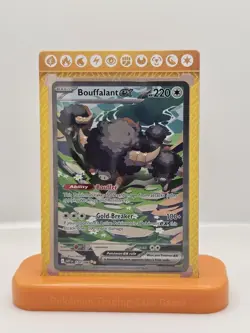 Bouffalant ex 170/086 Pokemon TCG SV: White Flare Special Illustration Rare NM - Image 1