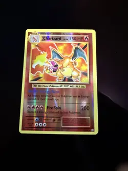 Pokemon Charizard 11/108 Evolutions Reverse Holo. Near Mint - Image 1