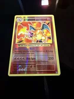 Pokemon Charizard 11/108 Evolutions Reverse Holo. Near Mint - Image 2