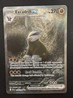 Pokemon TCG Excadrill EX SIR 168/086 SV11B Black Bolt - Image 1