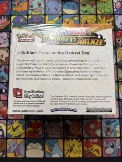 Pokemon TCG Sword & Shield Darkness Ablaze Booster Box Sealed - Image 3