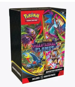 NEW Pokemon TCG: Phantasmal Flames Factory Sealed Booster Bundle Box - Image 1