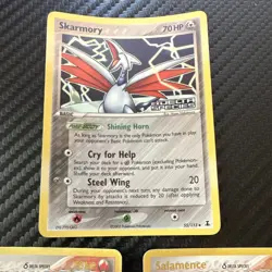 Pokemon TCG EX Delta Species Lot 3 Skarmory Flareon Salamence 2005 English STAMP - Image 4