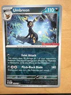 Umbreon 130/197 Pokemon TCG Gamestop Promo - Image 1