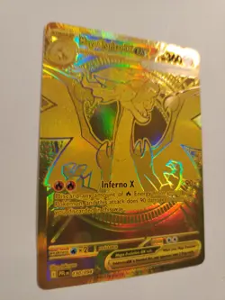 2025 Pokemon Phantasmal Flames Mega Charizard X ex Hyper Rare #130/094 - Image 2