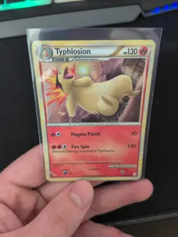 Typhlosion 32/123 - Cosmos Holo - Theme Deck Exclusive - Pokemon - Image 1