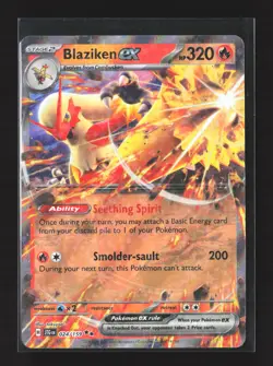 Pokemon SV09: Journey Together #024/159 Holo Blaziken ex - Image 1