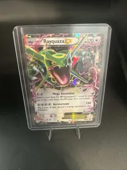 Pokemon TCG Rayquaza EX XY66 XY Black Star Promo Ultra Rare 2015 Holo HP - Image 1