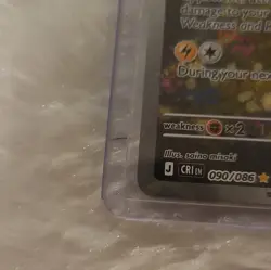 Nintendo Pokemon TCG Ampharos Holo Rare Stage 2 160 HP 090/086 English - Image 5