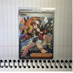 Sv: White Flare HILDA 171/086 SIR HOLO Full Art Trainer Supporter ENG - Image 1