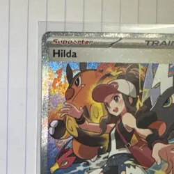 Sv: White Flare HILDA 171/086 SIR HOLO Full Art Trainer Supporter ENG - Image 2