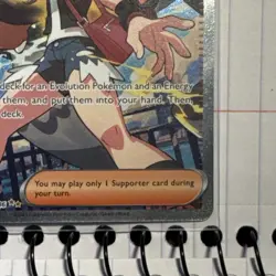 Sv: White Flare HILDA 171/086 SIR HOLO Full Art Trainer Supporter ENG - Image 4