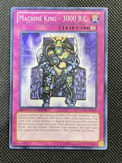 YuGiOh! Machine King - 3000 B.C. GLD5-EN051 Common Limited Edition Near Mint - Image 1