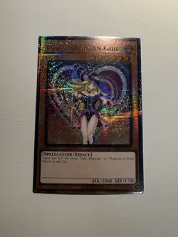 YUGIOH Dark Magician Girl (A) RA03-EN123 Quarter Century Secret Rare 1st Edition - Image 3