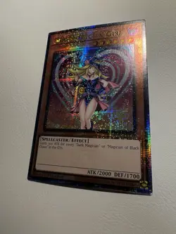 YUGIOH Dark Magician Girl (A) RA03-EN123 Quarter Century Secret Rare 1st Edition - Image 5