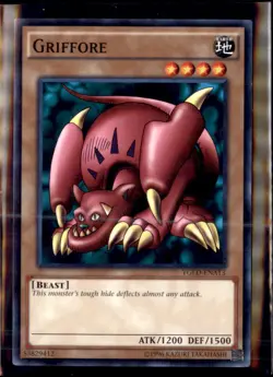 Yu-Gi-Oh Griffore Yugi's Legendary Decks YGLD-ENA13 Non Holo NM - Image 1