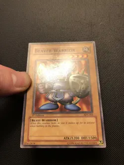 Beaver Warrior SDY-005 1st Edition - Yu-Gi-Oh! TCG Common - NA English Vintage - Image 2